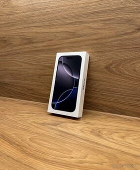 iPhone 16 Pro 256GB Black Titanium - nerozbalený