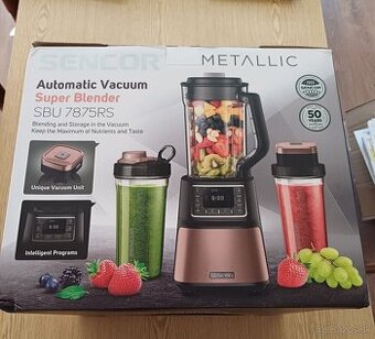 Nový Sencor SBU 7875RS vakuový mixér