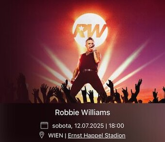 Robbie Williams Viedeň 12.7.