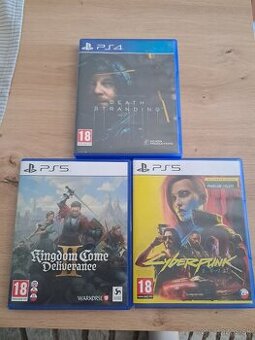 Predám hry ps5 ps4