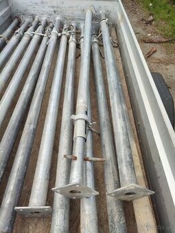Šalovacie stojky rozmedzie nastavenia od 180 do 308 cm