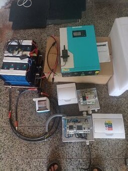 Lifepo4 +menič 24 v 3.5 kw - 1