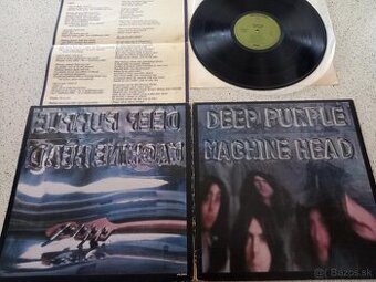 DEEP PURPLE “Machine Head ” /WB 1972/ +priloha/texty roz