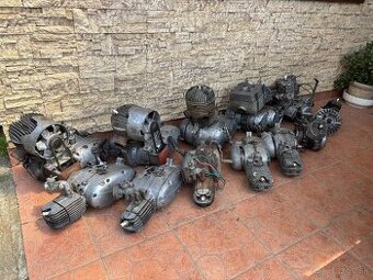 Motory a diely do motora JAWA ČZ