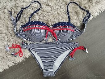 Push up plavky S/36 bielo modré