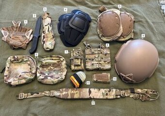 Airsoft gear, sumky atd (upratovanie)