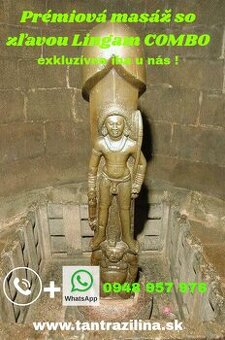 🔥 LINGAM COMBO masáž – dvojitý pôžitok v centre Žiliny