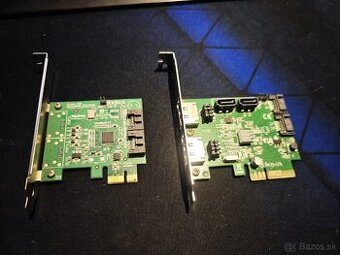 Staré karty - Adapter, VGA, sieťovka, zvukovka, RAID, USB,