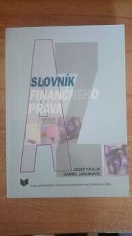 Slovník finančného práva
