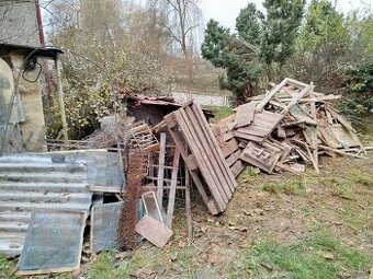 Darujem drevo a zelezo