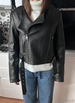 Predám pravú koženú bundu