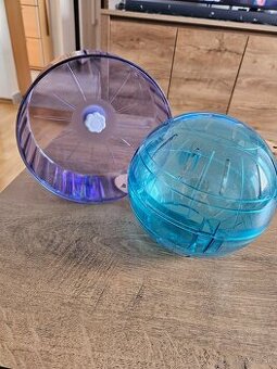 Koliesko a guľa pre škrečka