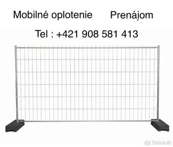 Mobilné oplotenie