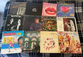 Predám LP platne – mix zahraničných a maďarských interpretov