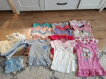 Tričká s krátkym rukávom balík (v.86-92) (1,5-2r.)