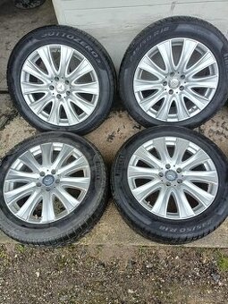 4ks alu disky orig. Mercedes 5x112 R18 + pneu + snimače