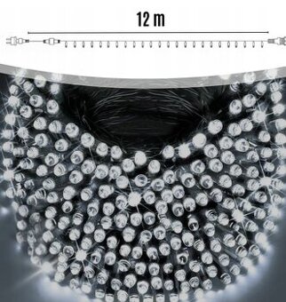 Vianočné osvetlenie 12m