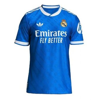 Real Madrid Third Away Jersey 2025/26 (Blue)