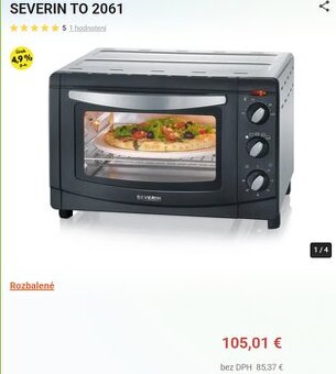 mini rura Severin TO2061