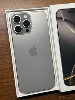 iPhone 16 Pro Max - 256 GB - Záruka 2027