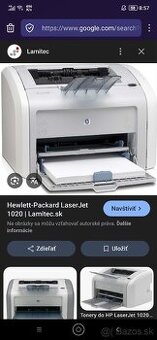 Kúpim tlačiareň HP Laserjet 1020