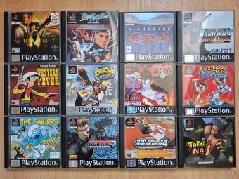 Predám hry na PS1 od 3€.
