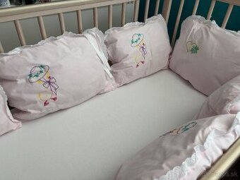Obliečky na mantinel do detskej postieľky