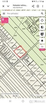 Predám stavebný pozemok - 2 stavebné parcely , 400 + 400m²