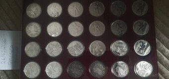 ​INVESTIČNÁ AKCIA: 220 oz striebra (.999) – MIX Sérií – 1oz/