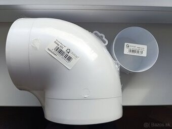 Plastove koleno okrúhle, spojka okrúhla vonkajšia
