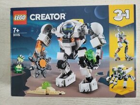 Lego Creator 31115 Vesmírny ťažobný robot - 1