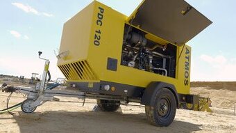 pojazdný dieslový kompresor ATMOSPDC120 CATERPILLAR 12m3/min