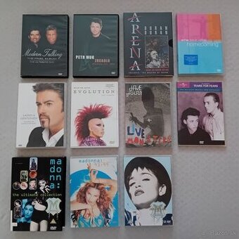 Hudobné DVD ( koncerty - videoklipy )