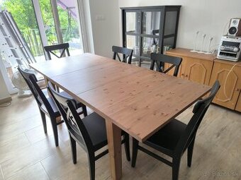 Predám nový jedálenský stôl rozkladací
