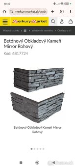 Betónový Obkladový Kameň Mirror