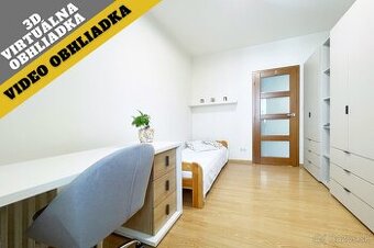 Na prenájom 3-izb.byt blízko centra s 2 balkónmi v BA