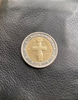 2 eurová minca Cyprus 2018
