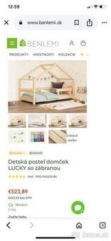 Domčeková posteľ