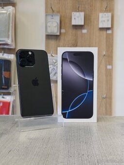 100% BATÉRIA - Apple iPhone 16 Pro Max 256GB Black Titanium