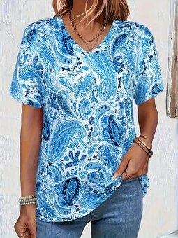 Elegantné dámske trička 3XL NOVE