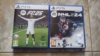 Predám FC25,NHL24