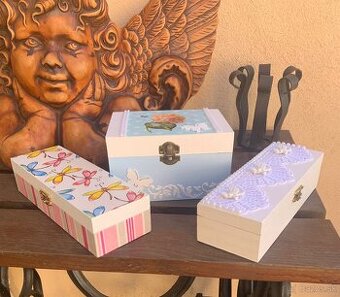 Drevené krabičky - 1