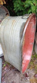 Pozinkovana vanička - kvetináč