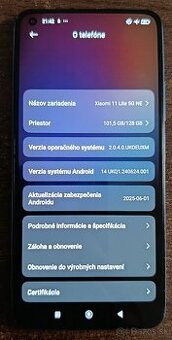 Xiaomi 11 Lite 5G NE 8GB RAM 128GB rom