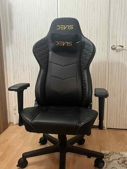 Herná stolička DEV1S BLACK