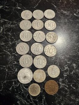 Staré mince