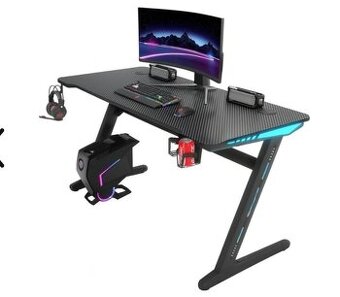 Predám herný stôl s RGB LED