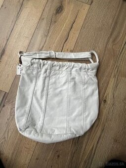 Biela kožená kabelka Trussardi