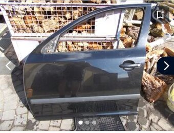 predné lave šoférove dvere v čiernej farbe kompletne