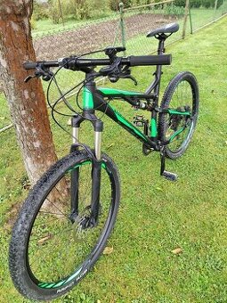 Celoodpružený bicykel